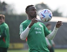 Jesús Angulo aseguró que el Julián Quiñones deberá luchar por su lugar. ESPECIAL/ @miseleccionmx