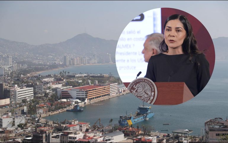 Elizabeth García Vilchis aseguró que el registro oficial es de 48 fallecidos por el huracán 