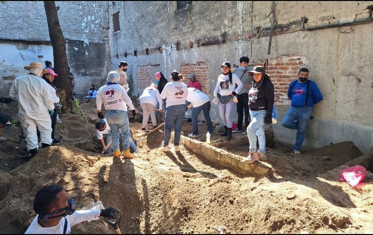 En las últimas semanas, el colectivo de búsqueda localizó varias fincas más con restos humanos. ESPECIAL/ Madres Buscadoras de Jalisco