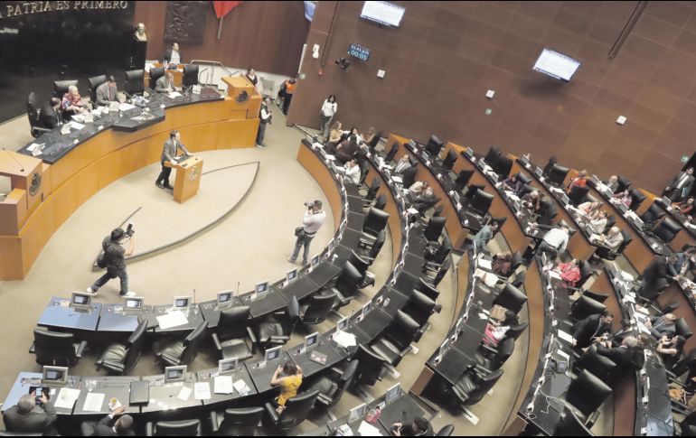 A pesar de la labor de convencimiento que trató de realizar el senador Ricardo Monreal, la oposición se mantuvo firme en rechazar las propuestas del Presidente Andrés Manuel López Obrador. EFE / ARCHIVO