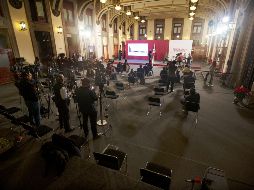 El Presidente Andrés Manuel López Obrador dijo en las más recientes ruedas de prensa que hoy jueves 16, mañana viernes 17, y el lunes 20 de noviembre no habría mañanera. AP / ARCHIVO