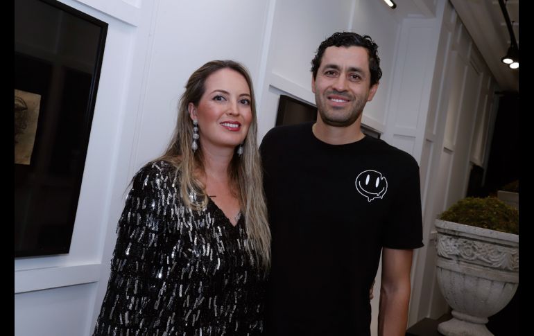 Paulina Santoscoy y Andrés Álvarez. GENTE BIEN JALISCO/ Claudio Jimeno