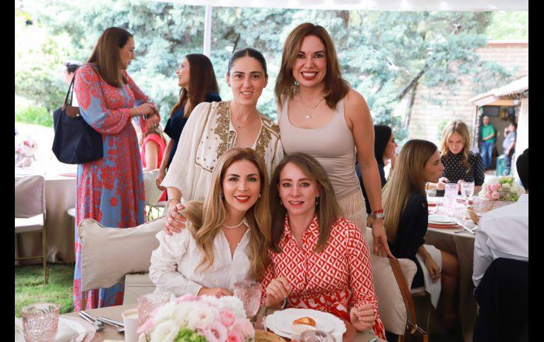 Alejandra Levy, Paulette Cárdenas, Marisol Navarro y Vanesa Lizárraga. GENTE BIEN JALISCO/ Tony Martínez