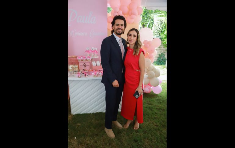 Diego Valencia y Paula Leaño. GENTE BIEN JALISCO/ Tony Martínez