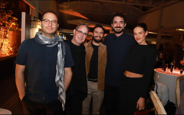 Emiliano Godoy, Mauricio Lara, Jaime Rabago, Javier Govea y Zulema Ramírez. GENTE BIEN JALISCO/ Tony Martínez