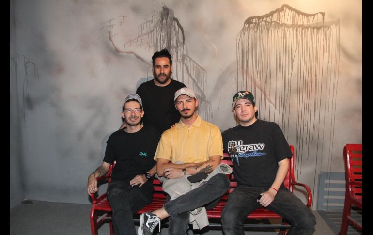 Fer Ochoa, Diego Onofre, Jorge Toledo y Pablo Valdés. GENTE BIEN JALISCO/ Esmeralda Escamilla