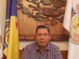 El edil ocotlense reiteró el llamado que hizo el gobierno municipal para que la población evite salir a las calles del municipio y resguardarse en sus viviendas. ESPECIAL/ VIDEO.