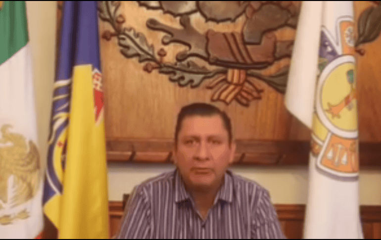 El edil ocotlense reiteró el llamado que hizo el gobierno municipal para que la población evite salir a las calles del municipio y resguardarse en sus viviendas. ESPECIAL/ VIDEO.