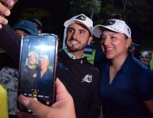 Abraham Ancer fue parte de los embajadores del Akron Fireballs Experience. EL INFORMADOR/ A. Navarro.