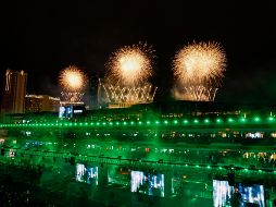 Un problema en el Ferrari de Carlos Sainz Jr. terminaron prematuramente los primeros ensayos. EFE/E. Laurent