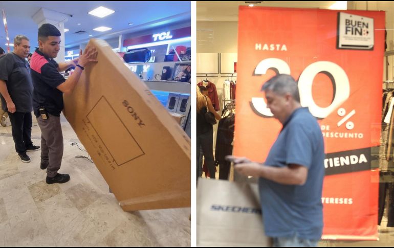 Las principales razones de las personas para realizar compras durante El Buen Fin son: promociones y ofertas, precios bajos, métodos de financiamiento, entre otros. EL INFORMADOR / ARCHIVO