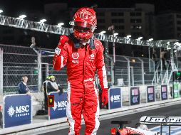 Detrás de Leclerc (Ferrari) estarán Max Verstappen (Red Bull) y George Russell (Mercedes). EFE/E. Laurent