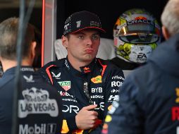 El show en Las Vegas comenzó desde el miércoles con la presentación de los pilotos, acto que no fue del agrado del campeón. AFP / A. Weiss