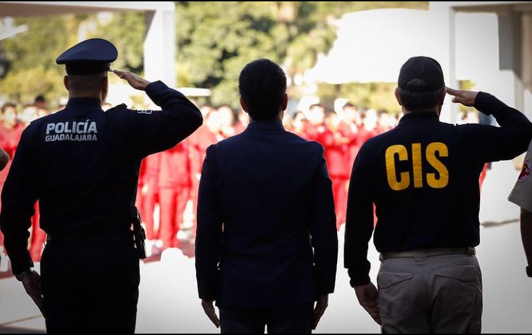 Policías y bomberos participan en el  los X Juegos Latinoameriacanos. ESPECIAL/ Gobierno de Guadalajara
