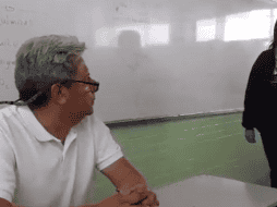 Estudiantes de la Vocacional 8 tomaron la justicia por su propia mano. ESPECIAL.