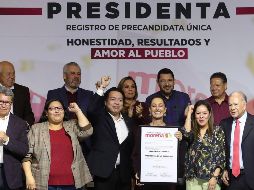 El evento contó con la participación de los partidos aliados. SUN/ B. Fregoso