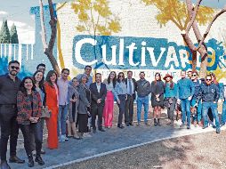 Participan artistas, gestores y creadores que trabajan en barrios cercanos al andador Aurelio Ortega. ESPECIAL