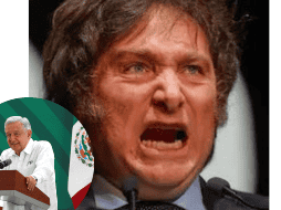 Javier Milei, insulta a seguidores de AMLO. ESPECIAL/ X