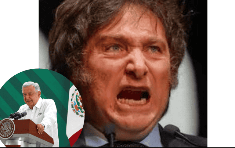Javier Milei, insulta a seguidores de AMLO. ESPECIAL/ X