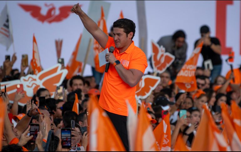 Samuel García decidió quedarse en el cargo como gobernador de Nuevo León. EFE / ARCHIVO