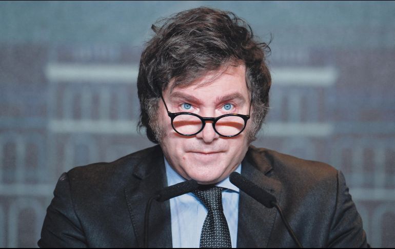 Javier Milei antes de ausumir el cargo viajará a Estados Unidos e Israel en un plano personal y no como presidente electo. AFP