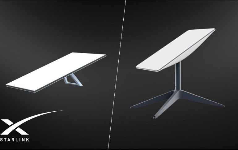 La antena llega con un pie de apoyo y con la posibilidad de adherirse a un mástil exterior. ESPECIAL / STARLINK