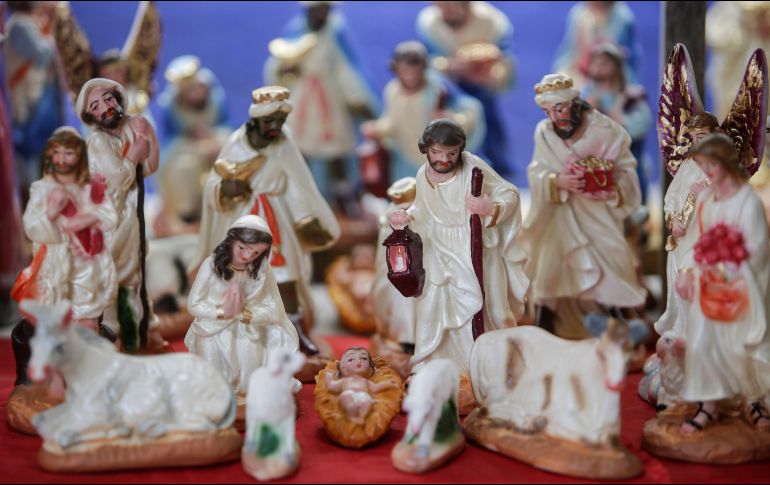 En el nacimiento jamás deben faltar las imágenes de María, José y Jesús. SUN / ARCHIVO