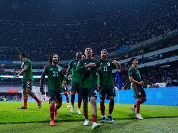 Goles de Luis Chávez y Edson Álvarez dieron la victoria a México 2-0 en la vuelta. IMAGO7/L. Miranda