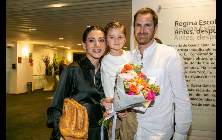 Ady Briseño, Gonzalo Martínez y Alejandro Martínez. GENTE BIEN JALISCO/ Jorge Soltero