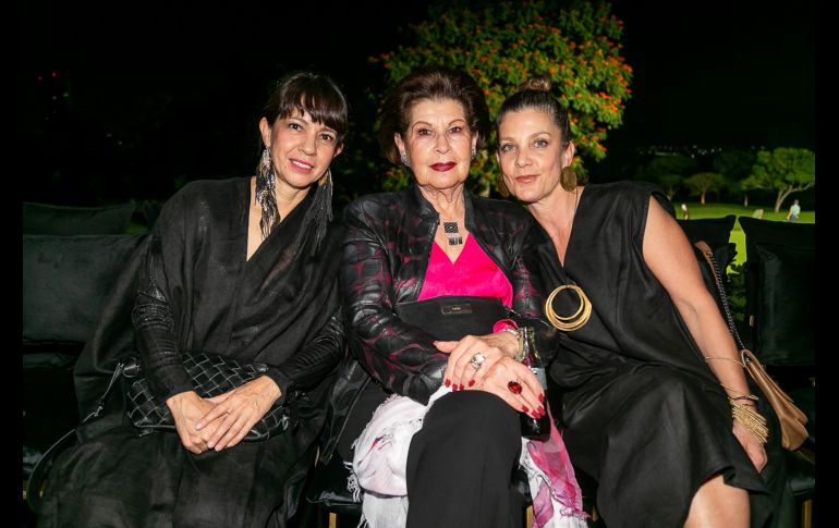 Rosy Rubio, María Emilia Urrea y Marcela Zepeda. GENTE BIEN JALISCO/ Jorge Soltero