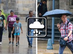 Esta tarde la lluvia sorprendió a los y las tapatías en varias zonas de la ciudad. EL INFORMADOR / ARCHIVO