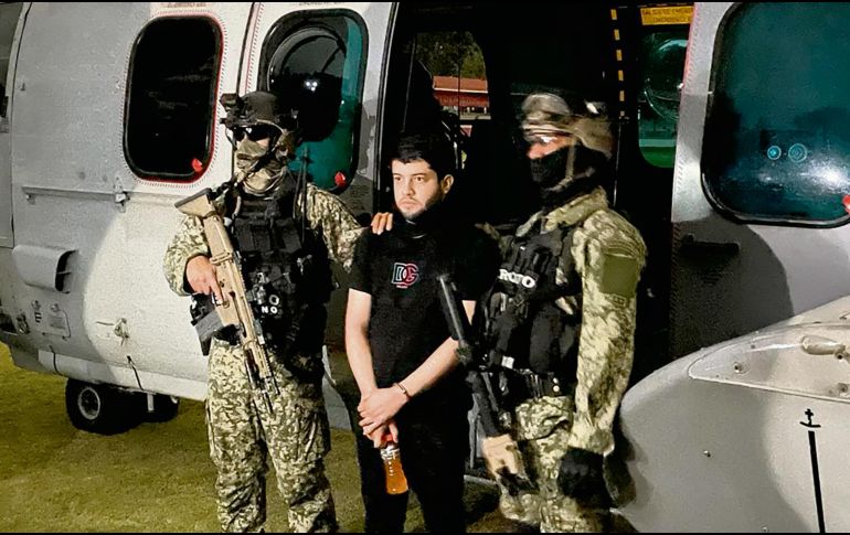 Néstor Isidro Pérez Salas, alias “El Nini” ya se encuentra en la Ciudad de México para iniciar su proceso legal por distintos delitos. ESPECIAL