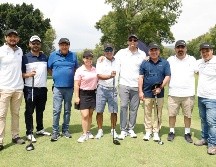 Oscar Villegas, Guillermo Lara, Óscar Villegas, Mariana Salazar, Arturo Salazar, Eliazar Gradilla, Javier Chacón, Heriberto González y Salvador Castro. GENTE BIEN /CHRISTIAN PÉREZ / CLAUDIO JIMENO
