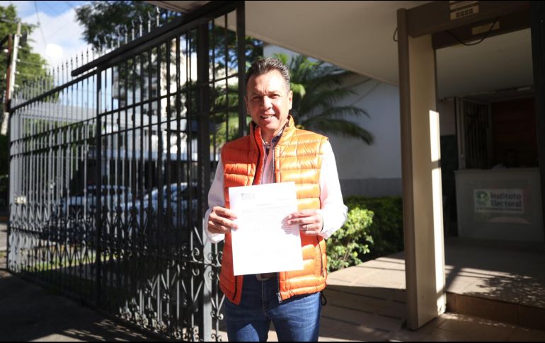 Lemus Navarro sostuvo que este tipo de acciones por parte de sus contrincantes electorales se sustentan en el pavor que tienen al proyecto colectivo que encabeza. CORTESÍA