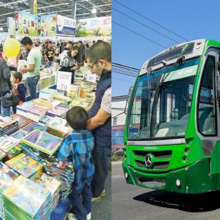 ¿Cuáles rutas de camión me podrán llevar a la FIL?