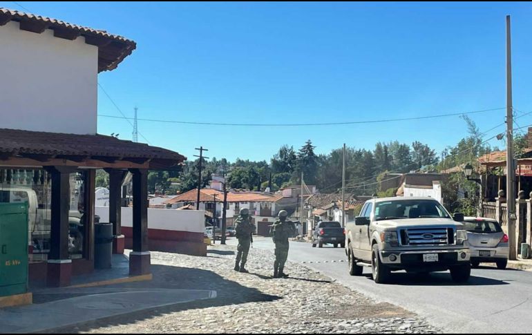 Un nuevo enfrentamiento entre autoridades y criminales se registró esta mañana en el municipio de Tapalpa. EL INFORMADOR / P. Gallardo