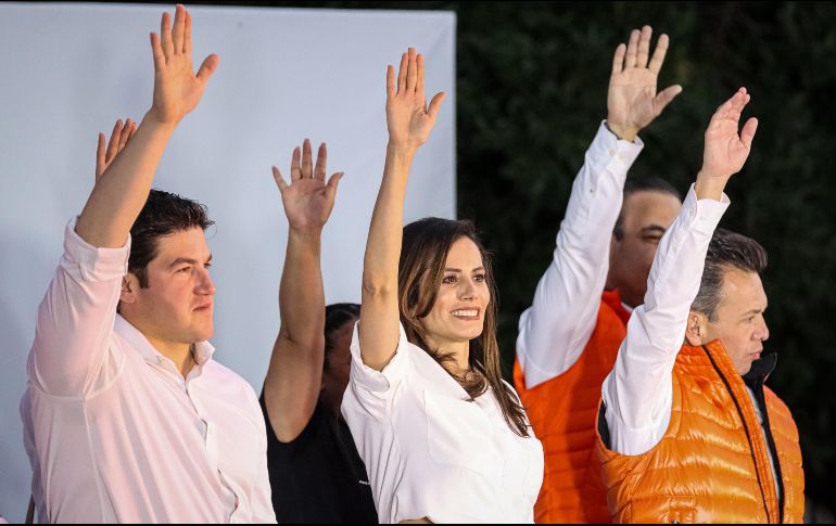 Al evento, acudió el precandidato de MC a la presidencia de la República, Samuel García. EL INFORMADOR/H.FIGUEROA