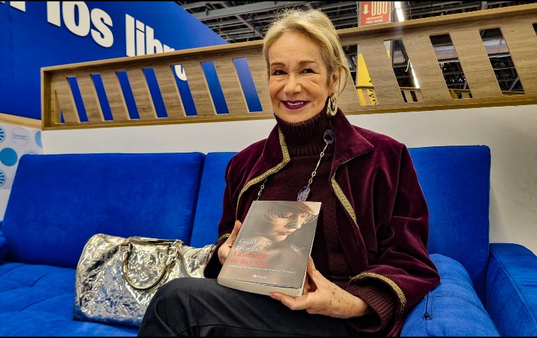 Guadalupe Loaeza llega a la feria con una novela que muestra los prejuicios sociales. EL INFORMADOR/A. Navarro