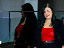 Elísabet cierra el año con la FIL, después viajará a España a terminar un manuscrito que espera salga a luz como libro en septiembre del 2024. EL INFORMADOR / A. NAVARRO