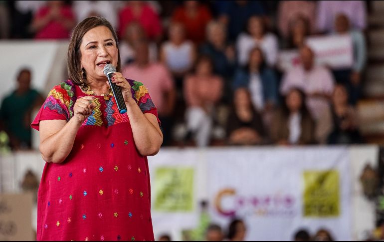 El evento fue convocado por Confío en México y Foro Plural Jalisco. EL INFORMADOR/ H. Figueroa.