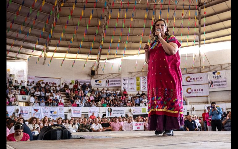 El evento fue convocado por Confío en México y Foro Plural Jalisco. EL INFORMADOR/ H. Figueroa.