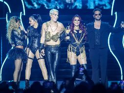 Este domingo 26 de noviembre la alineación conformada por Anahí, Maite, Dulce María, Christopher y Christian ofreció el primero de dos conciertos en el Estadio Tres de Marzo en Zapopan. EL INFORMADOR/ H. Figueroa