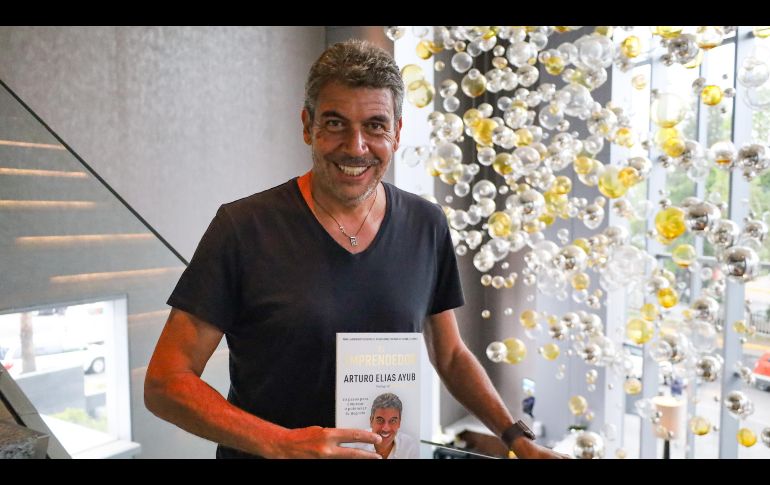 En esta edición de la FIL 37,  Arturo Elías Ayub habla sobre su nuevo libro en entrevista. EL INFORMADOR/ A. Navarro.