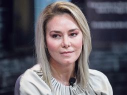 La activista Argelia Núñez, durante la presentación de su primer libro. EL INFORMADOR/ H. Figueroa