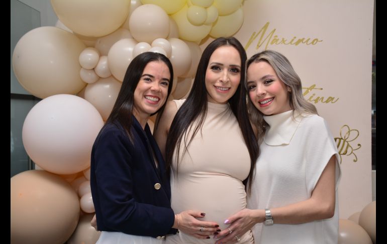 Ximena Dueñas, Karen Cahavira y Aylín Chavira. GENTE BIEN JALISCO/ Marifer Rached