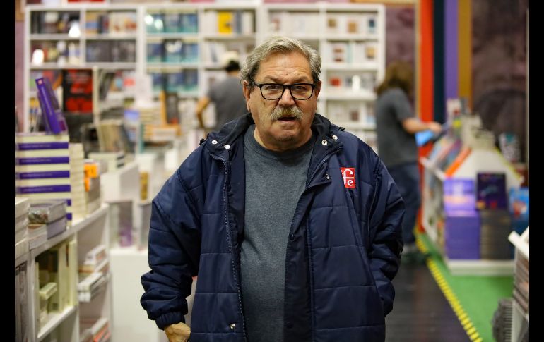 Paco Ignacio Taibo II es conocido especialmente por sus novelas policíacas y por haber creado y dirigido hasta el 2012 el festival literario de la Semana Negra de Gijón. EL INFORMADOR / A. Navarro