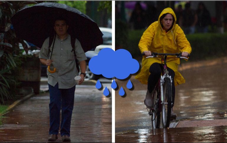 En Jalisco se presenta probabilidad de lluvia por la tarde hacia las regiones Sur, Sureste, Lagunas y Centro, principalmente. NTX / ARCHIVO