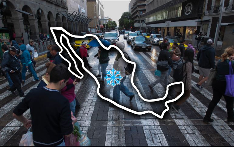 El frente frío 13 continúa afectando a gran parte del país. EL INFORMADOR / ARCHIVO