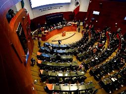 Aunque Morena y sus fuerzas aliadas controlan la cámara alta, requerían de la oposición para lograr la mayoría calificada de votos. El Senado mexicano está integrado por 128 miembros. SUN / ARCHIVO