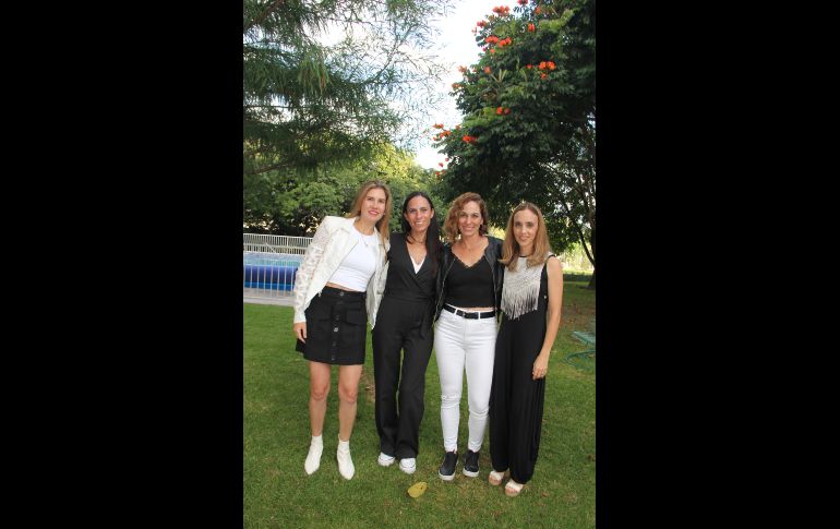 Lorena Villarruel, Ale García, Marisol Gómez e Ivette Romero. GENTE BIEN JALISCO/ Esmeralda Escamilla